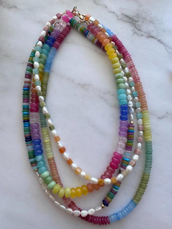  Jessica Matrasko Jewelry 목걸이/팬던트 제시카 마트라스코 주얼리 아나스타시아 비즈 목걸이 - OTHER BRANDS