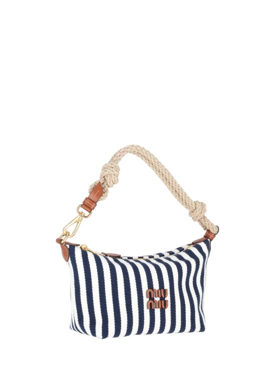 26SS 미우미우 숄더백 5NE8412I0G F0B9P BLU COGNAC - MIU MIU