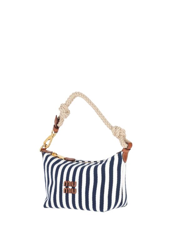 26SS 미우미우 숄더백 5NE8412I0G F0B9P BLU COGNAC - MIU MIU