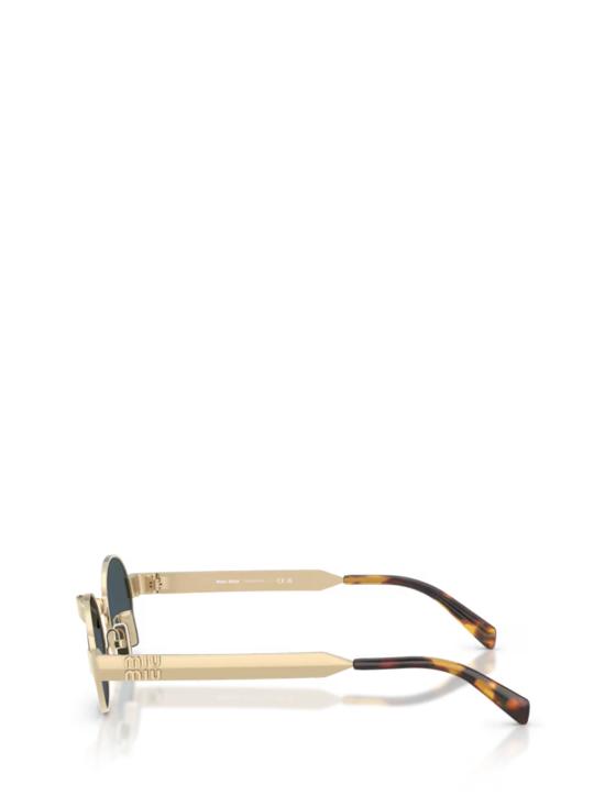 26FW 미우미우 선글라스 MU B51S ZVN70B PALE GOLD - MIU MIU
