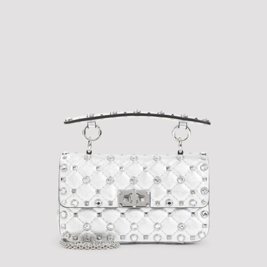 26SS 발렌티노 가라바니 숄더백 8W0B0123EDU GN5 SILVER CRYSTAL