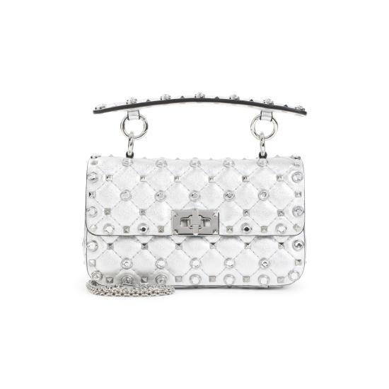 26SS 발렌티노 가라바니 숄더백 8W0B0123EDU GN5 SILVER CRYSTAL - VALENTINO GARAVANI