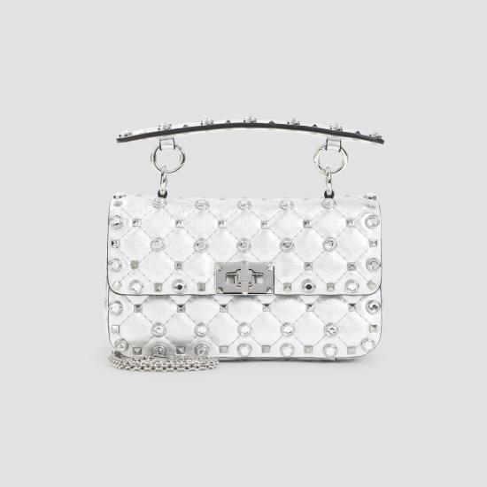 26SS 발렌티노 가라바니 숄더백 8W0B0123EDU GN5 SILVER CRYSTAL - VALENTINO GARAVANI