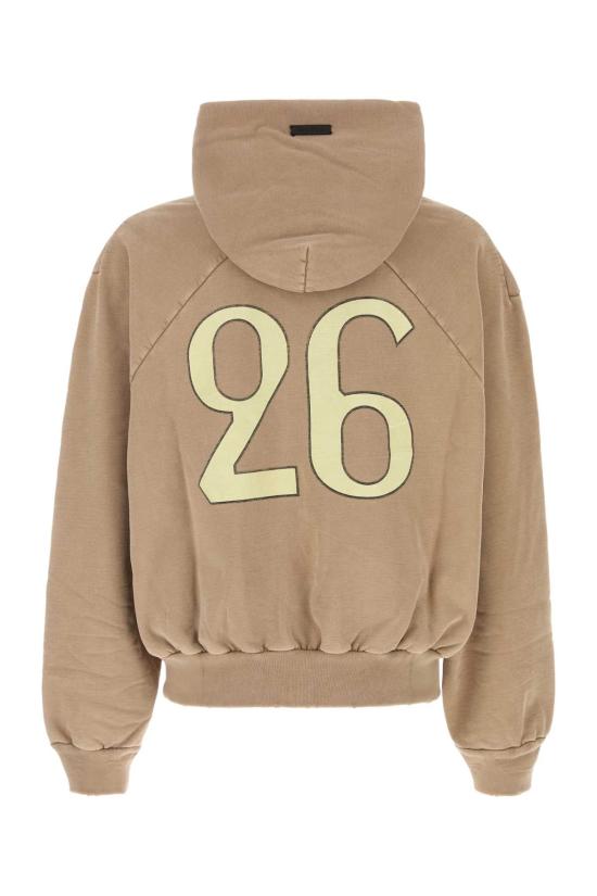 26SS 피어오브갓 후드 티셔츠 FG9M129936BHF DUNEPEARL Camel - FEAR OF GOD