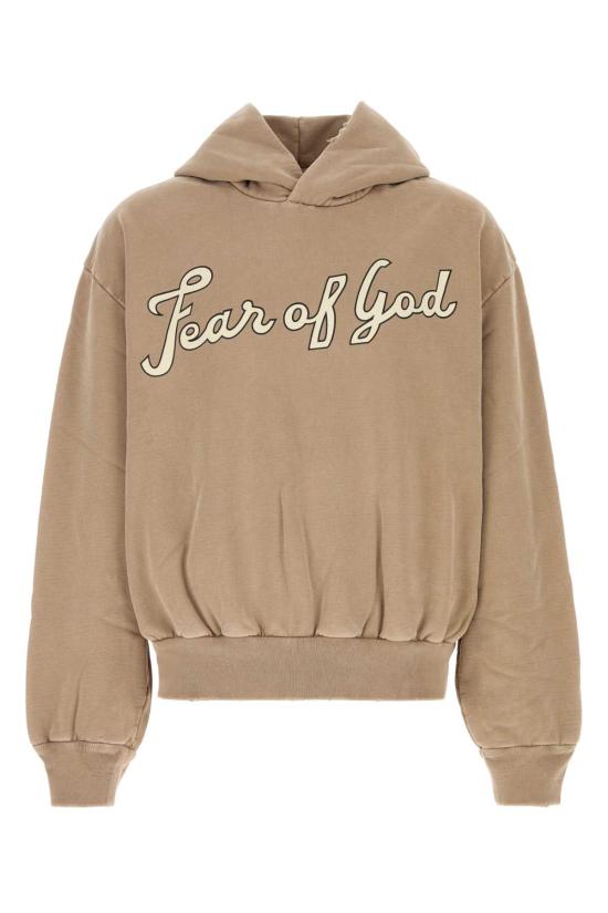 26SS 피어오브갓 후드 티셔츠 FG9M129936BHF DUNEPEARL Camel