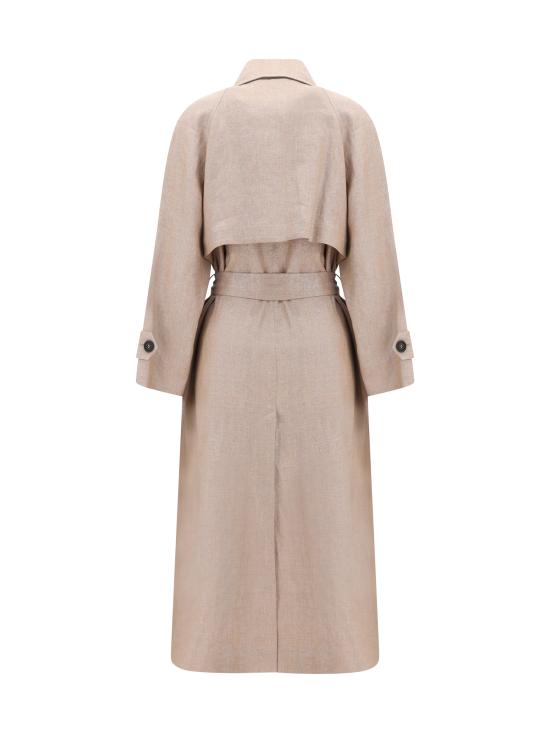 26SS 브루넬로 쿠치넬리 트렌치 코트 MH5269873 C920 PINK - BRUNELLO CUCINELLI