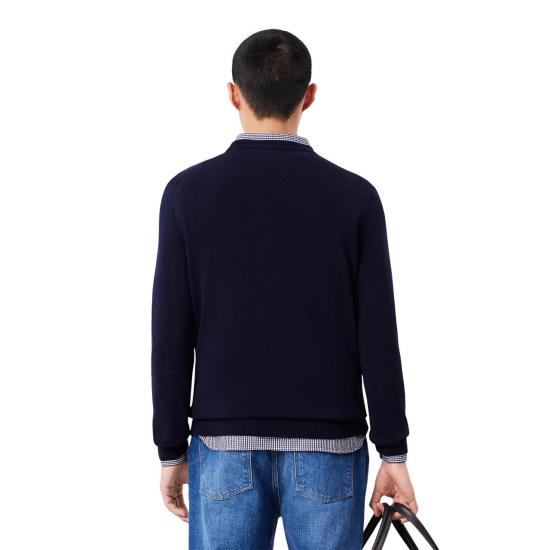  라코스테 긴팔 티셔츠 AH1951 166 BLU BLUE - LACOSTE