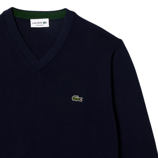  라코스테 긴팔 티셔츠 AH1951 166 BLU BLUE - LACOSTE