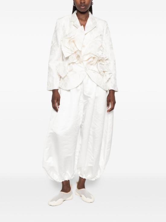 26SS 꼼데가르송 스트레이트 팬츠 GQP021 0511 Bianco - COMME DES GARCONS