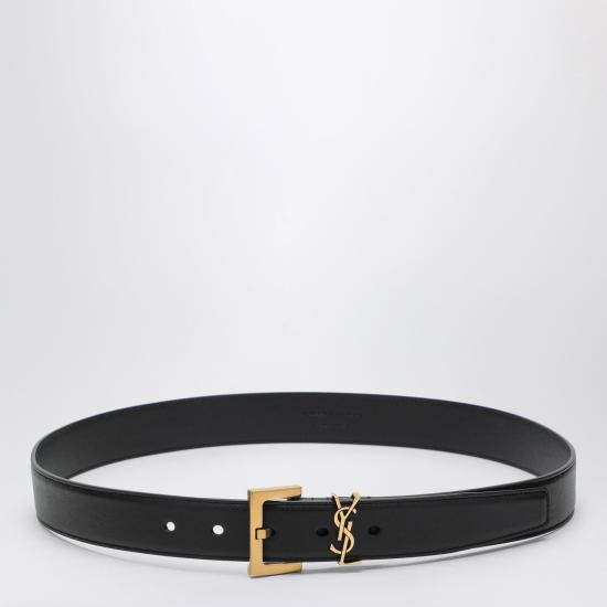 26SS 생로랑 레귤러 벨트 634437BOO0W Black