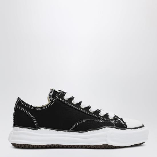 26SS 메종 미하라 야스히로 피터슨 OG 솔 캔버스 로우 A01FW702CO Black