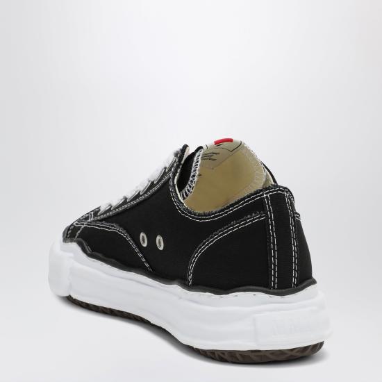 26SS 메종 미하라 야스히로 피터슨 OG 솔 캔버스 로우 A01FW702CO Black - MAISON MIHARA YASUHIRO