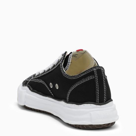 26SS 메종 미하라 야스히로 피터슨 OG 솔 캔버스 로우 A01FW702CO Black - MAISON MIHARA YASUHIRO