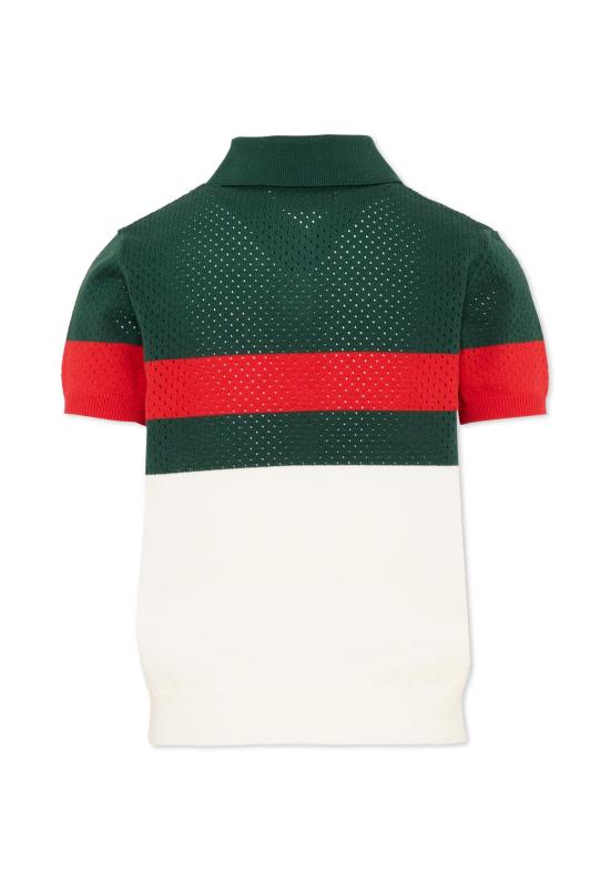 26FW [키즈] 구찌 폴로 셔츠 851151 XKFDE 9060 MULTICOLOR - GUCCI