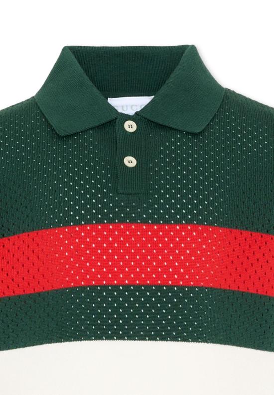 26FW [키즈] 구찌 폴로 셔츠 851151 XKFDE 9060 MULTICOLOR - GUCCI