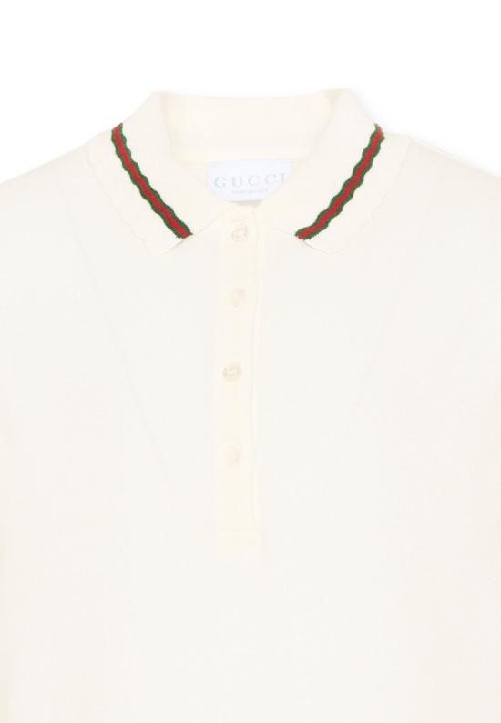 26FW [키즈] 구찌 원피스 852832 XJHRS 9024 IVORY - GUCCI