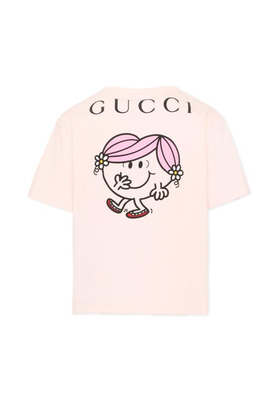 26FW [키즈] 구찌 티셔츠 835229 XJHRD 5907 PINK - GUCCI