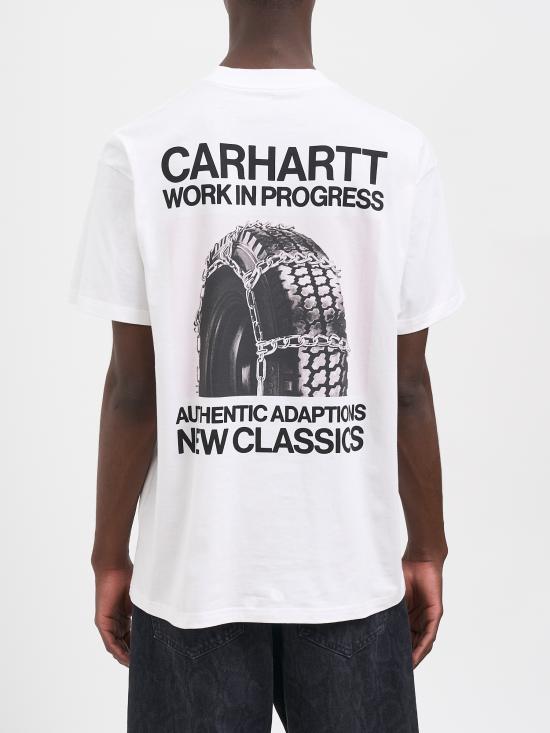 26SS 칼하트 WIP 반팔 티셔츠 NI03627002XX White - CARHARTT WIP