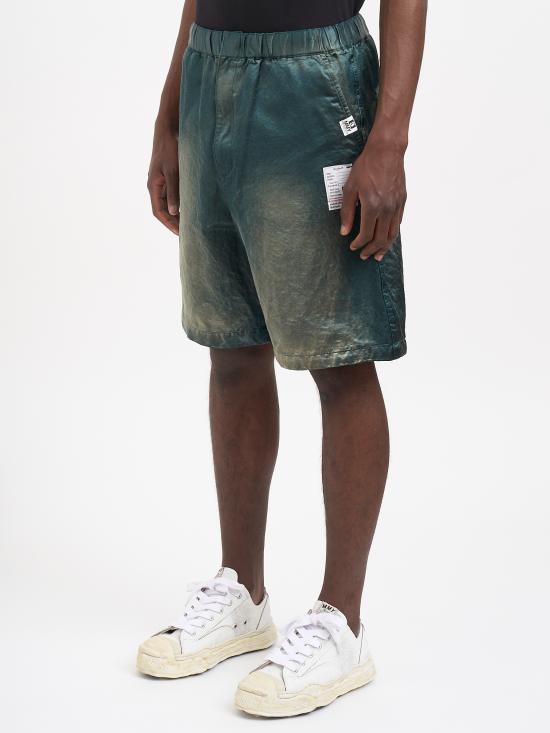 26SS 메종 미하라 야스히로 숏팬츠 NJ16PT142DKGREEN Green - MAISON MIHARA YASUHIRO
