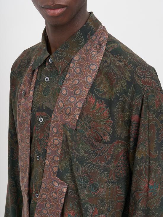 26SS 마리아노 셔츠 NMGSS26SR022906076 Green - MAGLIANO