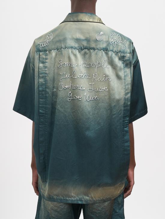 26SS 메종 미하라 야스히로 셔츠 NJ16SH183DKGREEN Green - MAISON MIHARA YASUHIRO