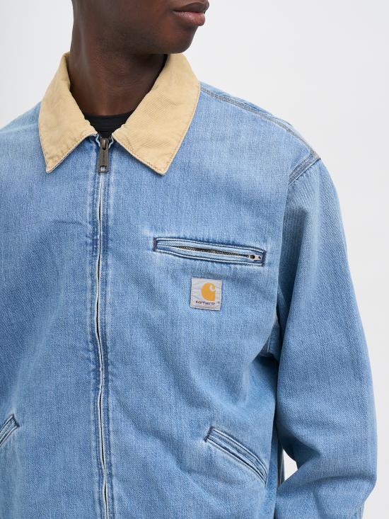 26SS 칼하트 WIP 데님 자켓 NI0365932XNUR Light blue - CARHARTT WIP