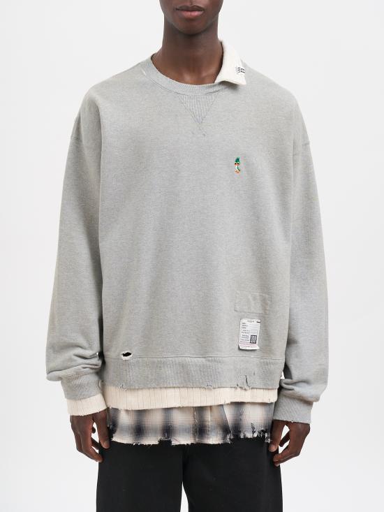 26SS 메종 미하라 야스히로 스웨터 NJ16PO752GRAY Grey