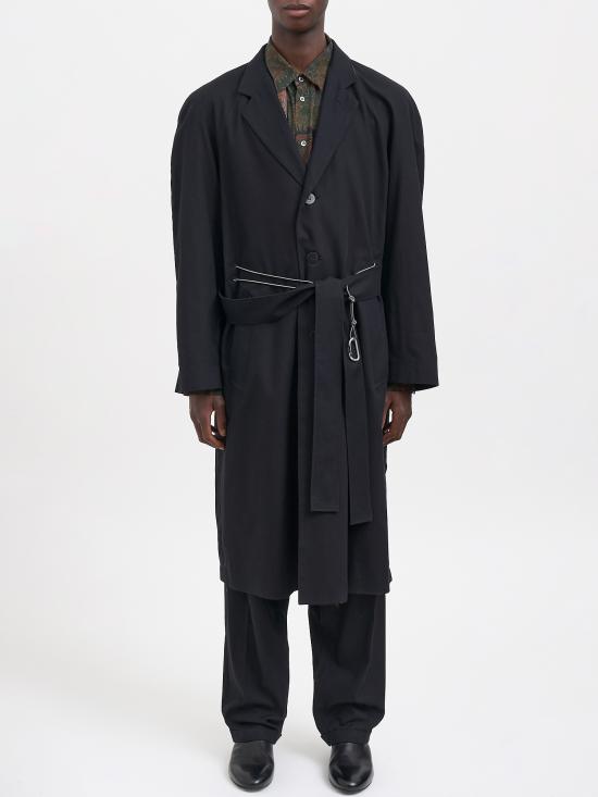 26SS 마리아노 트렌치 코트 NMGSS26TC01012608699 Black