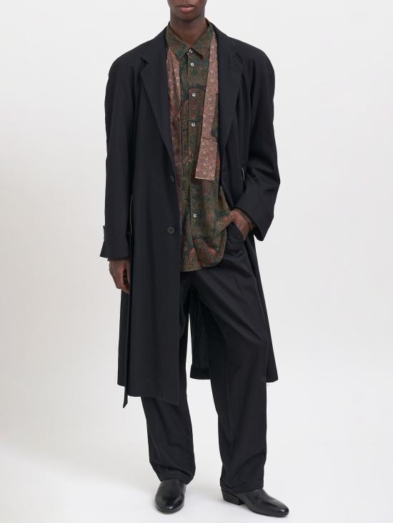 26SS 마리아노 트렌치 코트 NMGSS26TC01012608699 Black - MAGLIANO