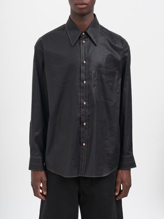 26SS 르메르 셔츠 NSH1273LF1536BK997 Dark grey