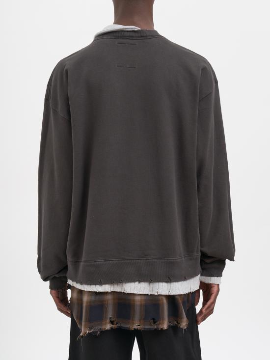 26SS 메종 미하라 야스히로 스웨터 NJ16PO752BLACK Black - MAISON MIHARA YASUHIRO