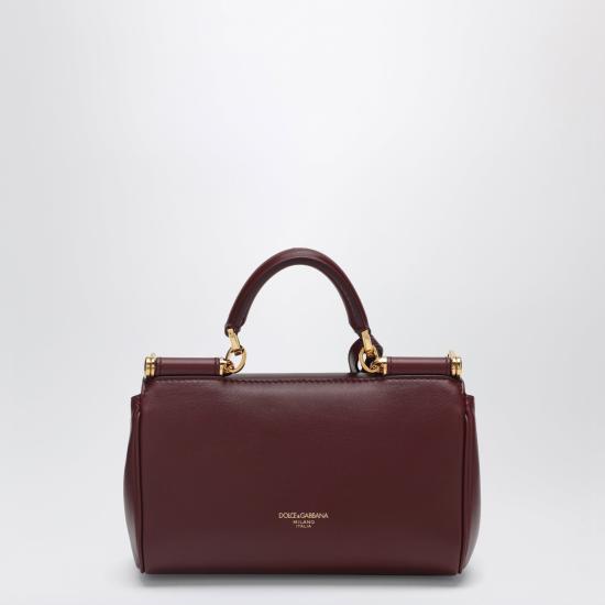 26SS 돌체앤가바나 마이 시실리 핸드백 BB7864B7321 Burgundy - DOLCE & GABBANA