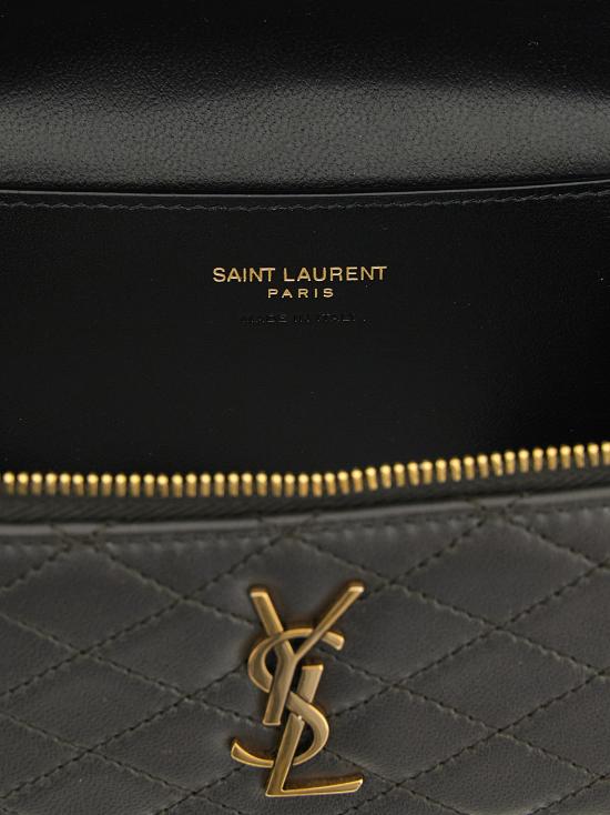 26SS 생로랑 램스킨 가비 베니티 백 7667311EL071997 Gray - SAINT LAURENT