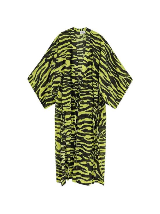 26SS 디 아티코 원피스 260WBK00002CCC134PR 166 BLACK YELLOW