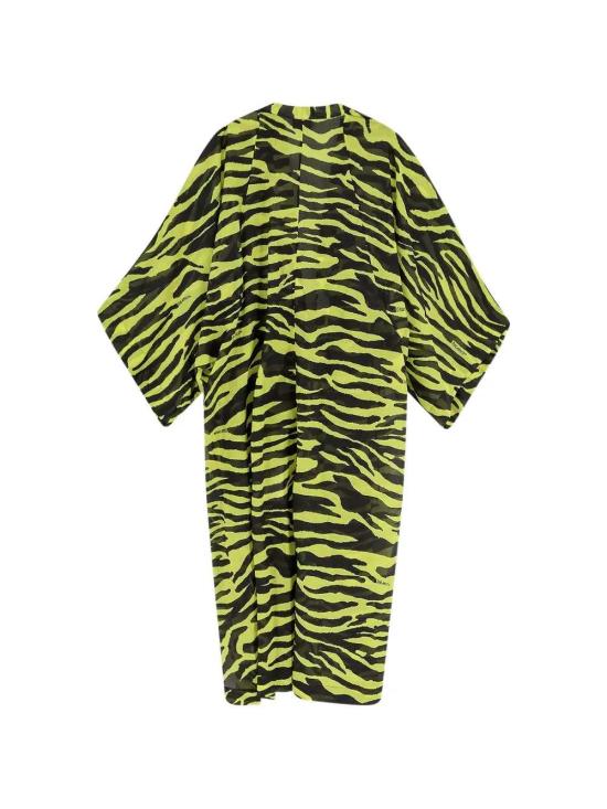 26SS 디 아티코 원피스 260WBK00002CCC134PR 166 BLACK YELLOW - THE ATTICO