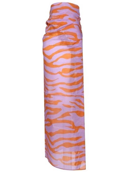 26SS 디 아티코 비치용품 260WCR00140CCC134PR 247 ORANGE PURPLE - THE ATTICO