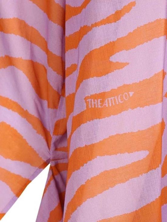 26SS 디 아티코 원피스 260WCA00404CCC134PR 247 ORANGE PURPLE - THE ATTICO