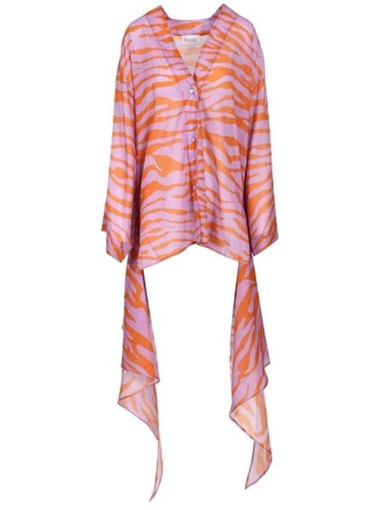 26SS 디 아티코 원피스 260WCA00404CCC134PR 247 ORANGE PURPLE