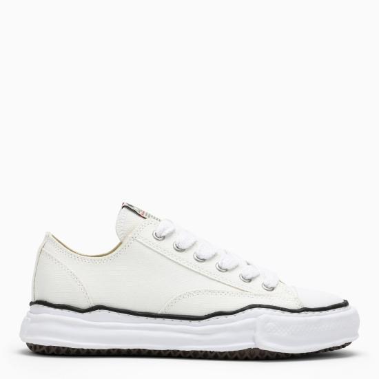 26SS 메종 미하라 야스히로 피터슨 OG 솔 캔버스 로우 A01FW702CO White