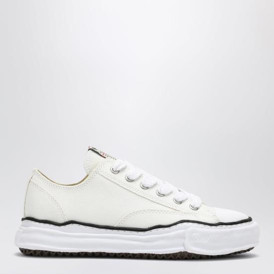 26SS 메종 미하라 야스히로 피터슨 OG 솔 캔버스 로우 A01FW702CO White