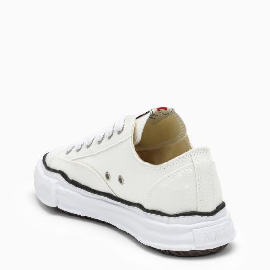 26SS 메종 미하라 야스히로 피터슨 OG 솔 캔버스 로우 A01FW702CO White - MAISON MIHARA YASUHIRO