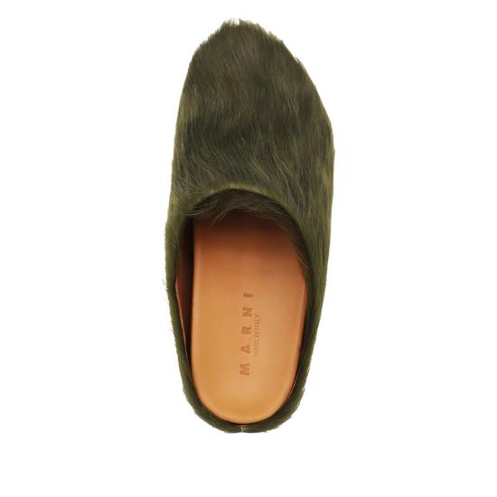 26FW 마르니 뮬/슬리퍼 P4122 SBMR000600 00V58 GREEN - MARNI