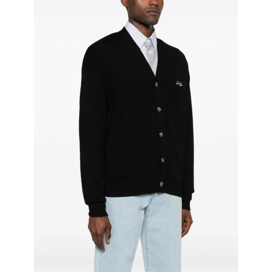 26FW 드롤드무슈 가디건 PERM CA123 WO007 BLACK - DROLE DE MONSIEUR
