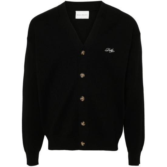 26FW 드롤드무슈 가디건 PERM CA123 WO007 BLACK