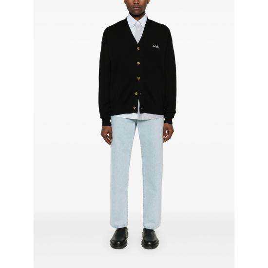 26FW 드롤드무슈 가디건 PERM CA123 WO007 BLACK - DROLE DE MONSIEUR