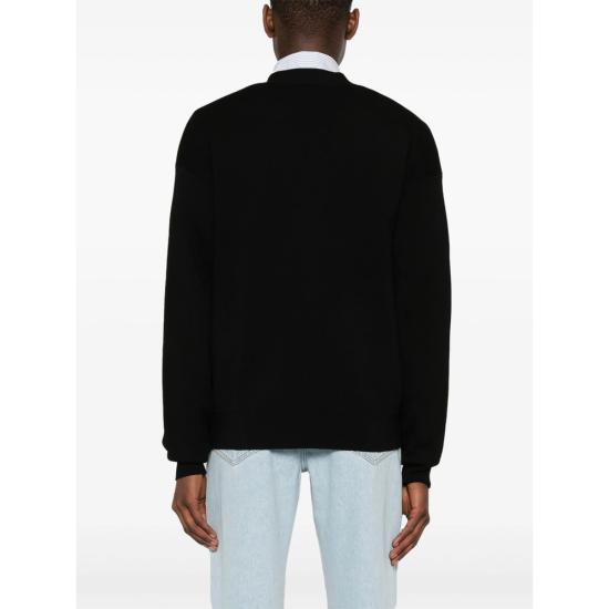 26FW 드롤드무슈 가디건 PERM CA123 WO007 BLACK - DROLE DE MONSIEUR