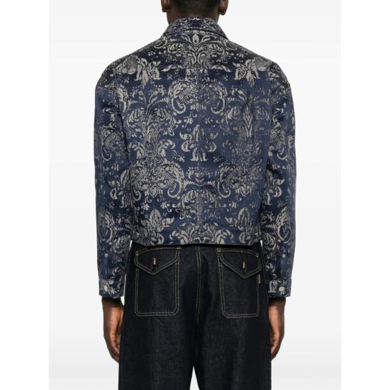 26SS 와타나베 준야 데님 자켓 WQ J202 NABEI BLUE GREY - JUNYA WATANABE