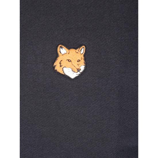 26SS 메종키츠네 폭스 헤드 레귤러 폴로 티셔츠 PM00303KM0340 BLACK - MAISON KITSUNE
