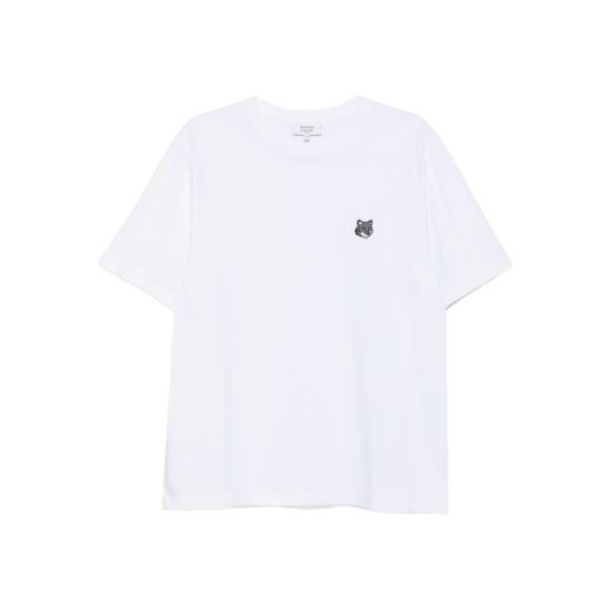 26SS 메종키츠네 폭스 헤드 컴포트 티셔츠 PM00108KJ7025 WHITE