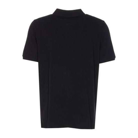 26FW 메종키츠네 폭스 헤드 레귤러 폴로 티셔츠 PM00209KP0002 BLACK - MAISON KITSUNE